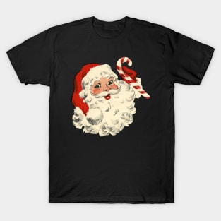Candy Cane Santa T-Shirt